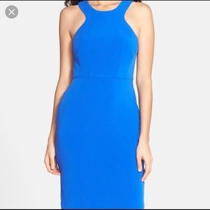 Cobalt Blue Cocktail Dress